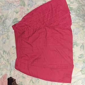 Size 4 red golf skirt